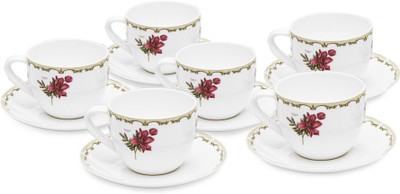 

TATA Ceramics Bone China(White, Pack of 6)