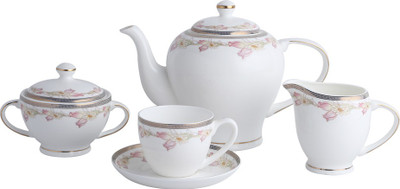 

Aspirationz Bone China(Multicolor, Pack of 15)