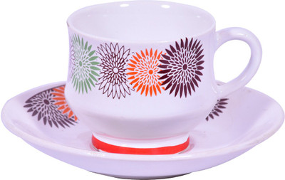 

LUCINA Bone China(Multicolor, Pack of 12)