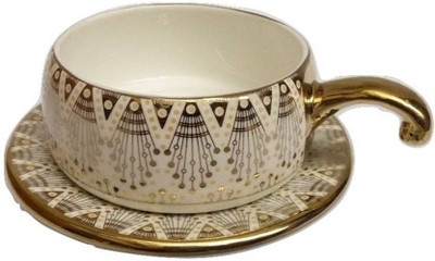 

Ivook Bone China(Gold, Pack of 12)
