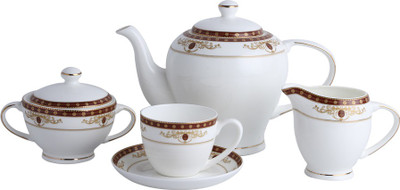 Aspirationz Bone China(Multicolor, Pack of 15)