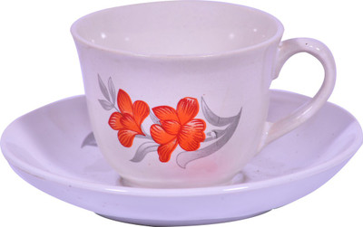 

LUCINA Bone China(Multicolor, Pack of 12)