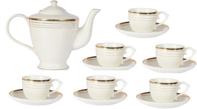 

La Platina Bone China, Porcelain(Multicolor, Pack of 13)