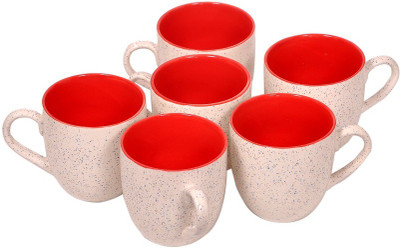 

Elite Handicrafts Ceramic(Multicolor, Pack of 6)
