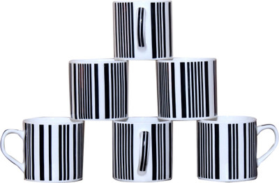 

Pearl Bone China(Multicolor, Pack of 6)