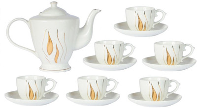 

La Platina Bone China, Porcelain(Multicolor, Pack of 13)