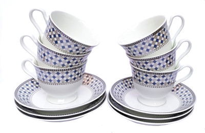 

Bharat MG-358 Bone China(Multicolor, Pack of 12)