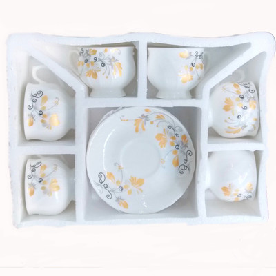 

Shakti SC703 Bone China(White, Pack of 12)