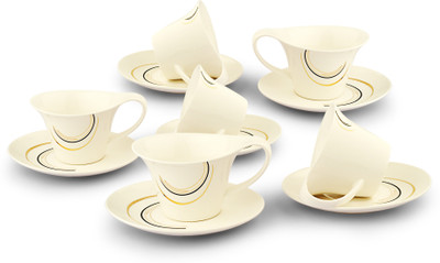 

Buono Casa Ceramic(White, Pack of 12)
