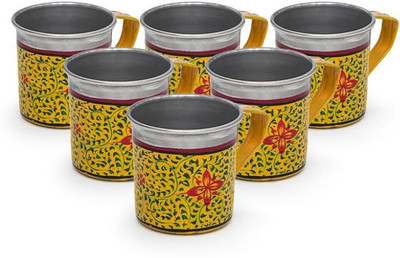 

Kaushalam Cup Set Of 6 Yellow Stainless Steel(Yellow, Pack of 6)