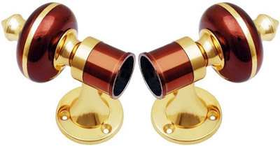 

HOMEDECORHD Multicolor Curtain Knobs(Pack of 2)
