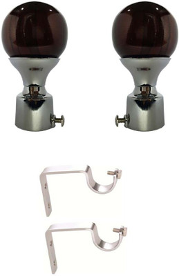 

Shyam Interior Brown Rod Rail Bracket