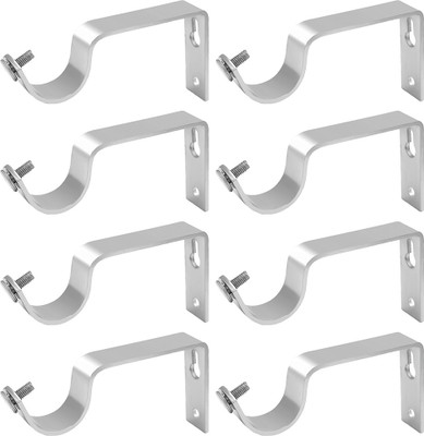 

La Belleza Silver Curtain Knobs(Pack of 8)