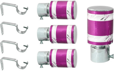 

JAKABA Pink Curtain Knobs(Pack of 8)