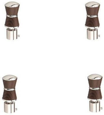

S Decor Brown Curtain Knobs