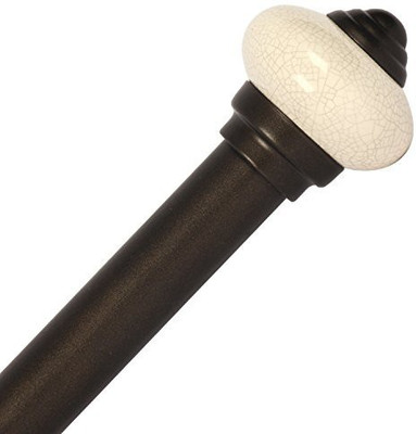 

The Decor Mart Brown Curtain Knobs(Pack of 2)