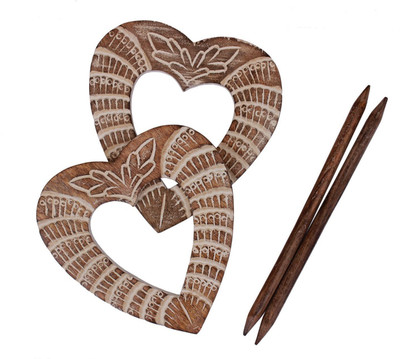 

Store Indya Brown Tieback Hook(Pack of 2)
