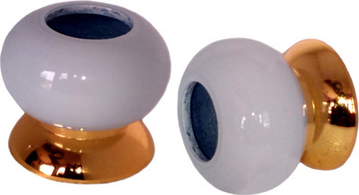 

Aone Quality Gold, White Rod Rail Bracket(Pack of 2)