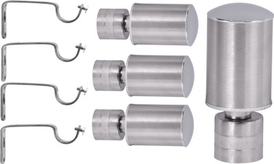 

S Decor Silver Rod Rail Bracket