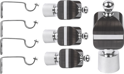 

S Decor Silver Rod Rail Bracket