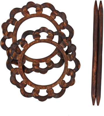 

Store Indya Brown Tieback Hook(Pack of 2)