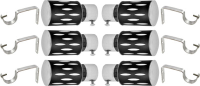 

Hans Enterprise Black Curtain Knobs(Pack of 12)