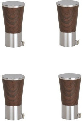 

S Decor Brown Curtain Knobs