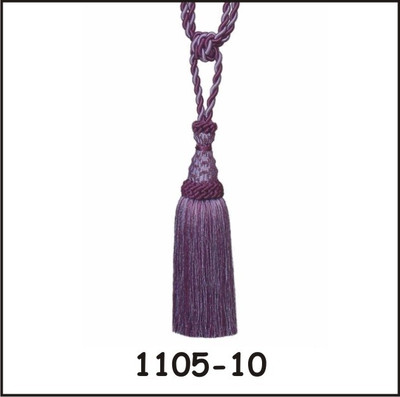 Tophome.in Purple Tieback Hook(Pack of 2)