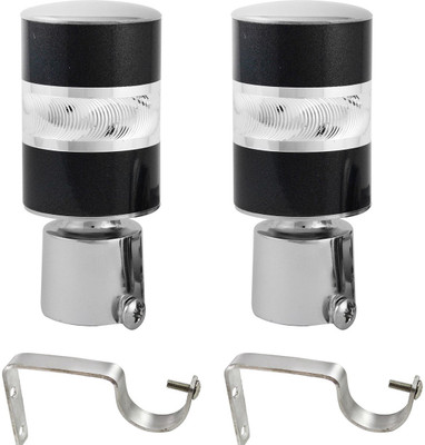 

JAKABA Black Curtain Knobs