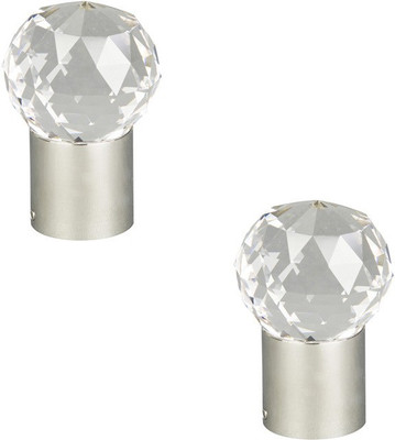 

Tataria Silver Rod Rail Bracket(Pack of 2)