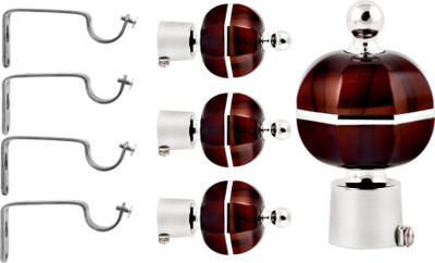 

S Decor Brown Rod Rail Bracket