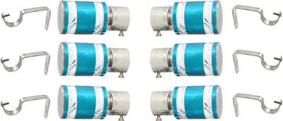 

JAKABA Blue Curtain Knobs(Pack of 12)