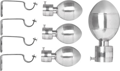 

S Decor Silver Rod Rail Bracket