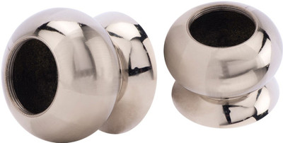 

Aone Quality Silver Rod Rail Bracket(Pack of 2)