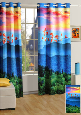 36% OFF on SWAYAM 225 cm (7 ft) Polyester Door Curtain Single Curtain(Cartoon, Green, Blue) 36% OFF on SWAYAM 225 cm (7 ft) Polyester Door Curtain Single Curtain(Cartoon, Green, Blue)