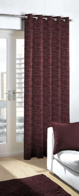 

Skipper 244 cm (8 ft) Blends Door Curtain Single Curtain(Abstract, Purple)