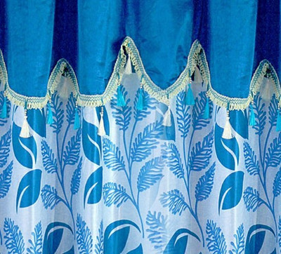 55% OFF on Cortina Polyester Door Curtain 210 cm (6.8ft) Pack of 2(Printed Blue) 55% OFF on Cortina Polyester Door Curtain 210 cm (6.8ft) Pack of 2(Printed Blue)