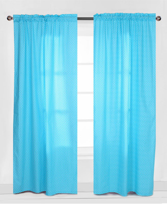 

Bacati 106.48 cm (3 ft) Cotton Window & Door Curtain (Pack Of 2)(Geometric, Multicolor)