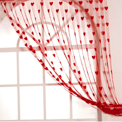 

AR Enterprises 168 cm (6 ft) Polyester Window Curtain Single Curtain(Floral, Red)