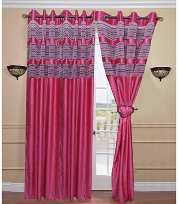 70% OFF on Decor Vatika 214 cm (7 ft) Polyester Door Curtain Single Curtain(Floral, Pink) 70% OFF on Decor Vatika 214 cm (7 ft) Polyester Door Curtain Single Curtain(Floral, Pink)