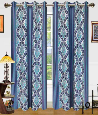 

Zesture 211 cm (7 ft) Polyester Door Curtain (Pack Of 2)(Printed, Multicolor)