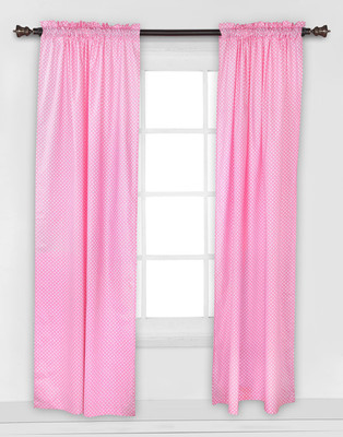 

Bacati 106.48 cm (3 ft) Cotton Window & Door Curtain (Pack Of 2)(Geometric, Multicolor)