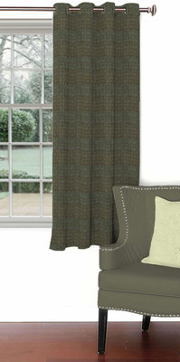 

Skipper 153 cm (5 ft) Blends Window Curtain Single Curtain(Motif, Grey/Beige)