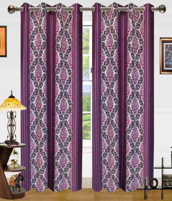 

Zesture 211 cm (7 ft) Polyester Door Curtain (Pack Of 2)(Printed, Multicolor)