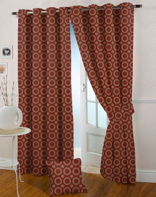 46% OFF on PRESTO 270 cm (9 ft) Polycotton Long Door Curtain Single Curtain(Abstract, Maroon) 46% OFF on PRESTO 270 cm (9 ft) Polycotton Long Door Curtain Single Curtain(Abstract, Maroon)