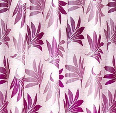 

Cortina 270 cm (9 ft) Polyester Long Door Curtain (Pack Of 2)(Floral, Purple)
