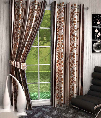 

Zesture 211 cm (7 ft) Polyester Door Curtain (Pack Of 2)(Printed, Multicolor)