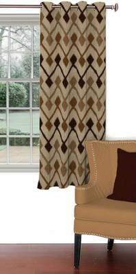 

Skipper 153 cm (5 ft) Blends Window Curtain Single Curtain(Self Design, Multicolor)