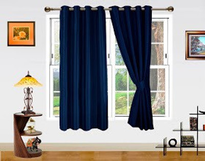 33% OFF on Dekor World 152.4 cm (5 ft) Polyester Window Curtain (Pack Of 2)(Floral, Blue) 33% OFF on Dekor World 152.4 cm (5 ft) Polyester Window Curtain (Pack Of 2)(Floral, Blue)