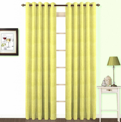 

Skipper 153 cm (5 ft) Cotton Window Curtain Single Curtain(Motif, Green)